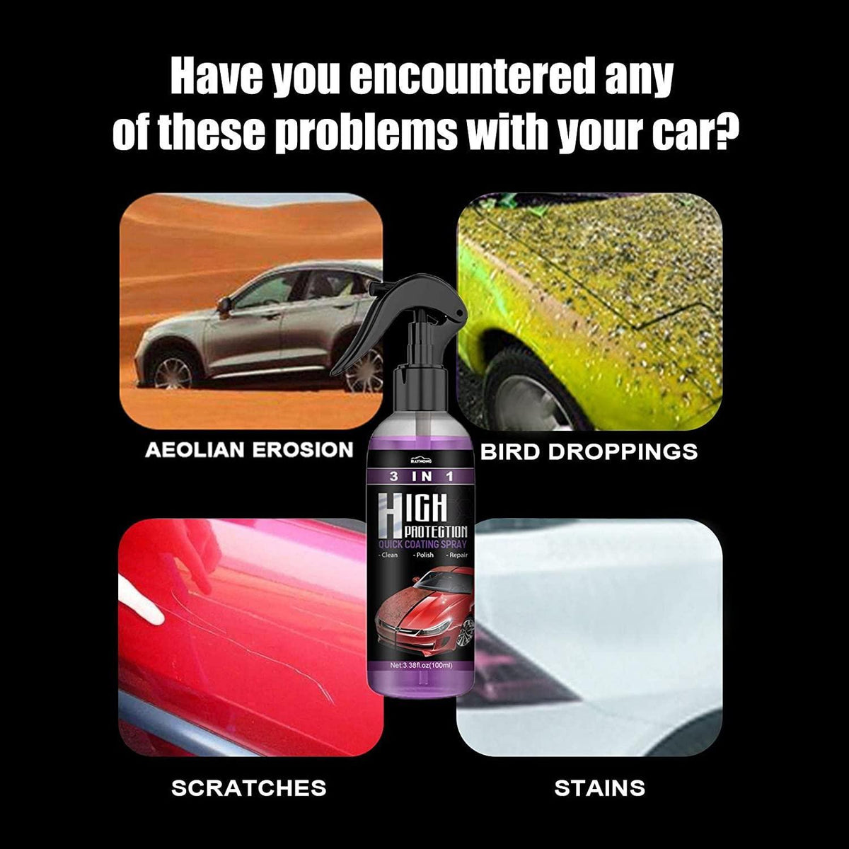 Car Quick Coating Agent Spray