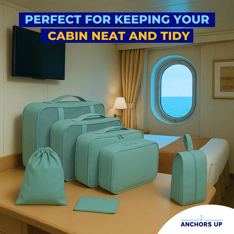 7-Piece Travel Organizer Packing Cube