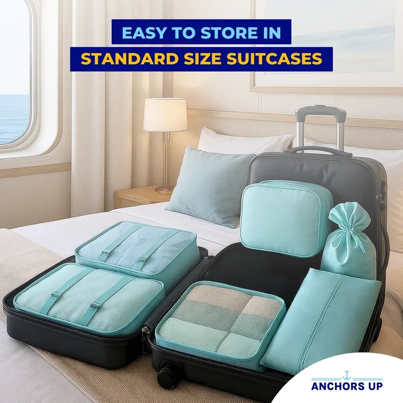 7-Piece Travel Organizer Packing Cube