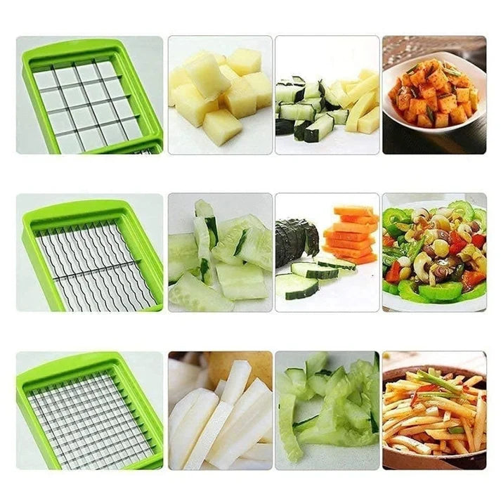12-in-1 Chopper For Vegetables & Fruits
