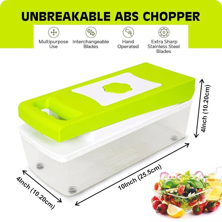 12-in-1 Chopper For Vegetables & Fruits