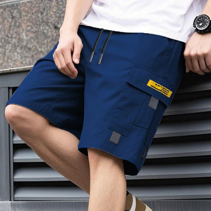 Pack of 4 Offer 😍 Men’s Premium Quality Stretch Capri Shorts | Black, Grey, Dark Blue & Green Color