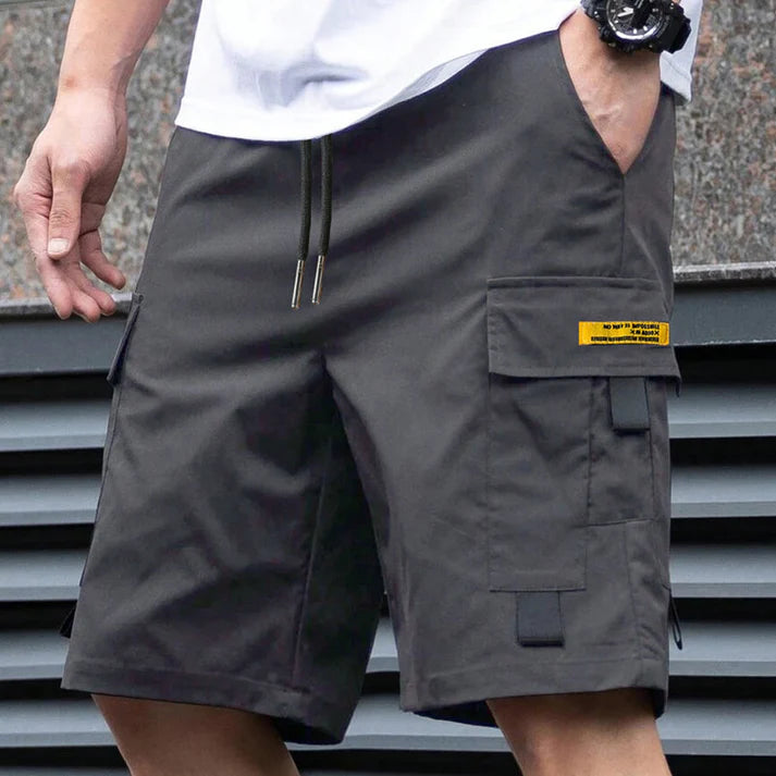 Pack of 4 Offer 😍 Men’s Premium Quality Stretch Capri Shorts | Black, Grey, Dark Blue & Green Color
