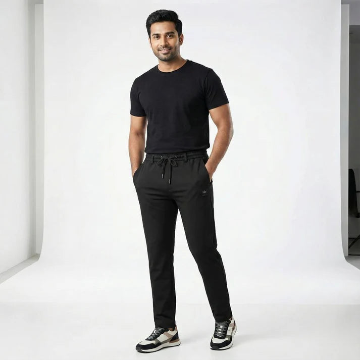 Pack of 3 Mega-Offer 😍 Premium Quality Lycra Pants - Black | Grey | Dark Blue Color