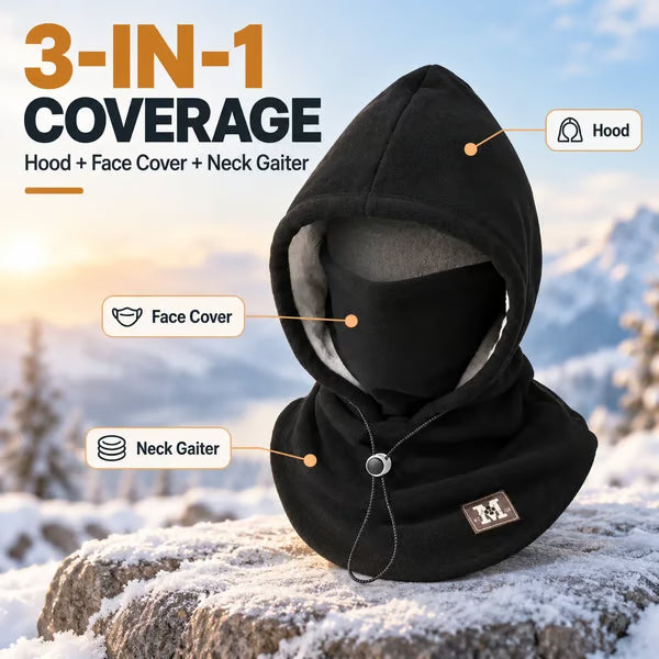 Pack of 2 Offer 😍 FrostHood – 3-in-1 Winter Warmer