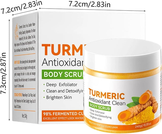Deep Cleansing Turmeric & Citrus Body Scrub (Pack of 3)