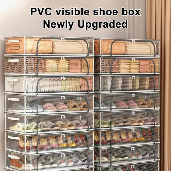 PVC Shoe Storage Box - Waterproof And Foldable (BUY 1 GET 1 FREE)